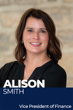 Alison Smith, Vice President of Finance